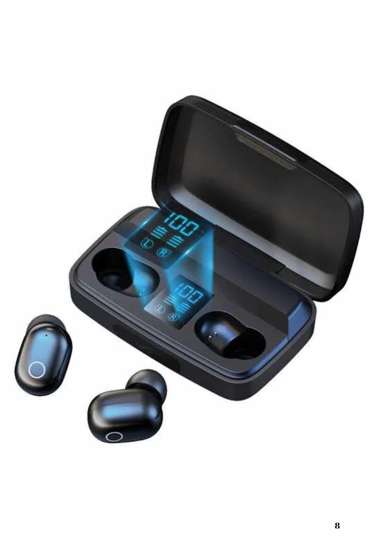 ystekno 2025 Yeni Model Bluetooth Kulaklık Stereo TWS Kulaklık 5.0 Bluetooth Yüksek Ses Kaliteli - Görsel 3