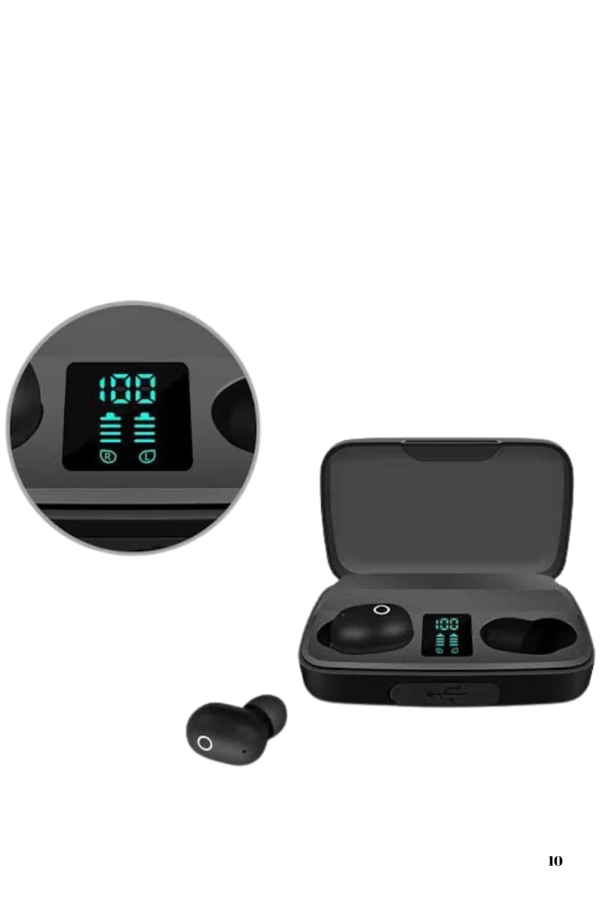 ystekno 2025 Yeni Model Bluetooth Kulaklık Stereo TWS Kulaklık 5.0 Bluetooth Yüksek Ses Kaliteli - Görsel 5
