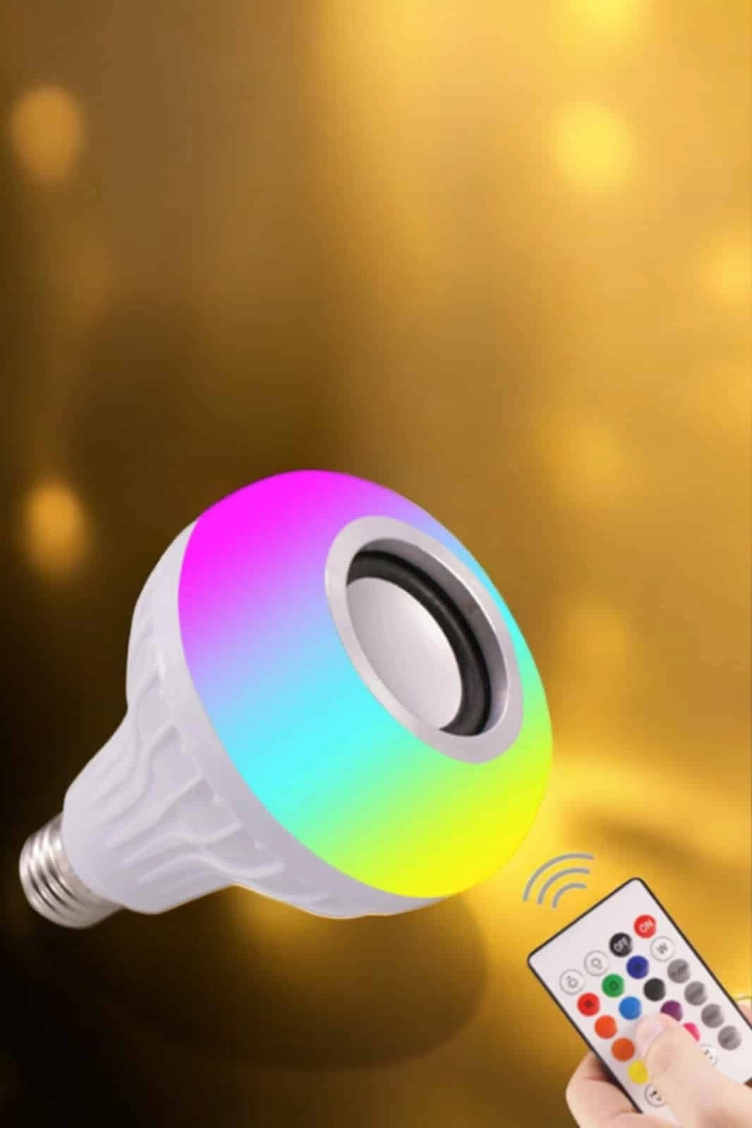 ysttekno Lamba Led Hoparlör Dayanıklı ve Uzun Ömürlü Bluetooth Hoparlör - Görsel 2