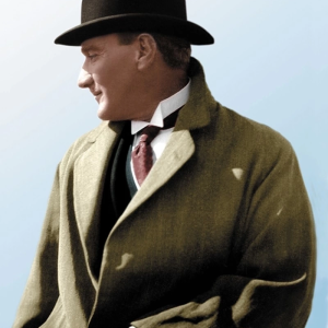 ystekno Siyah Renk Atatürk Şapkası
