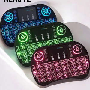 ysttekno USB Bağlantılı Mini Q Klavye Işıklı Tüm Cihazlara Uyumlu